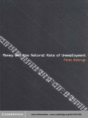 cover image of Money and the Natural Rate of Unemployment